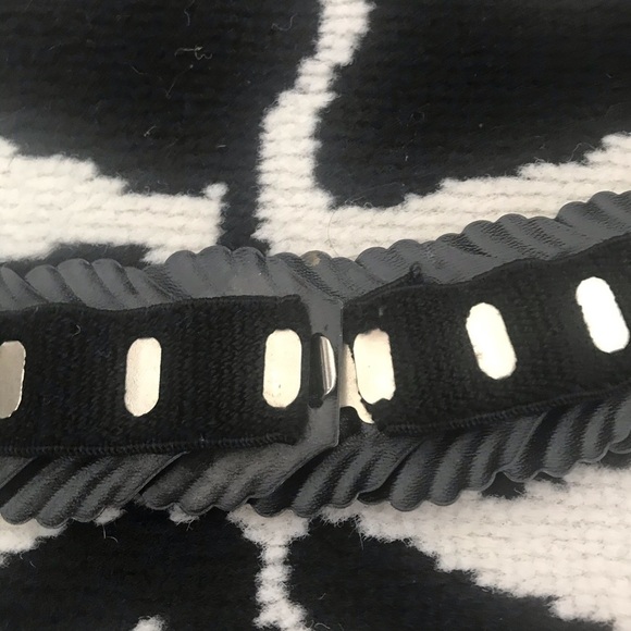 Vintage Mixed Metal Fisherman Sea Shell Nautical Elasticized Belt - Picture 6 of 8